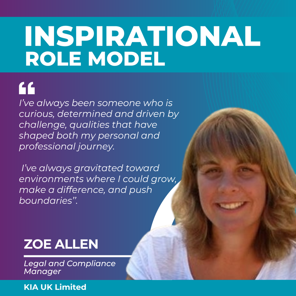 From Curiosity to Compliance: Zoe Allen’s Journey at Kia UK