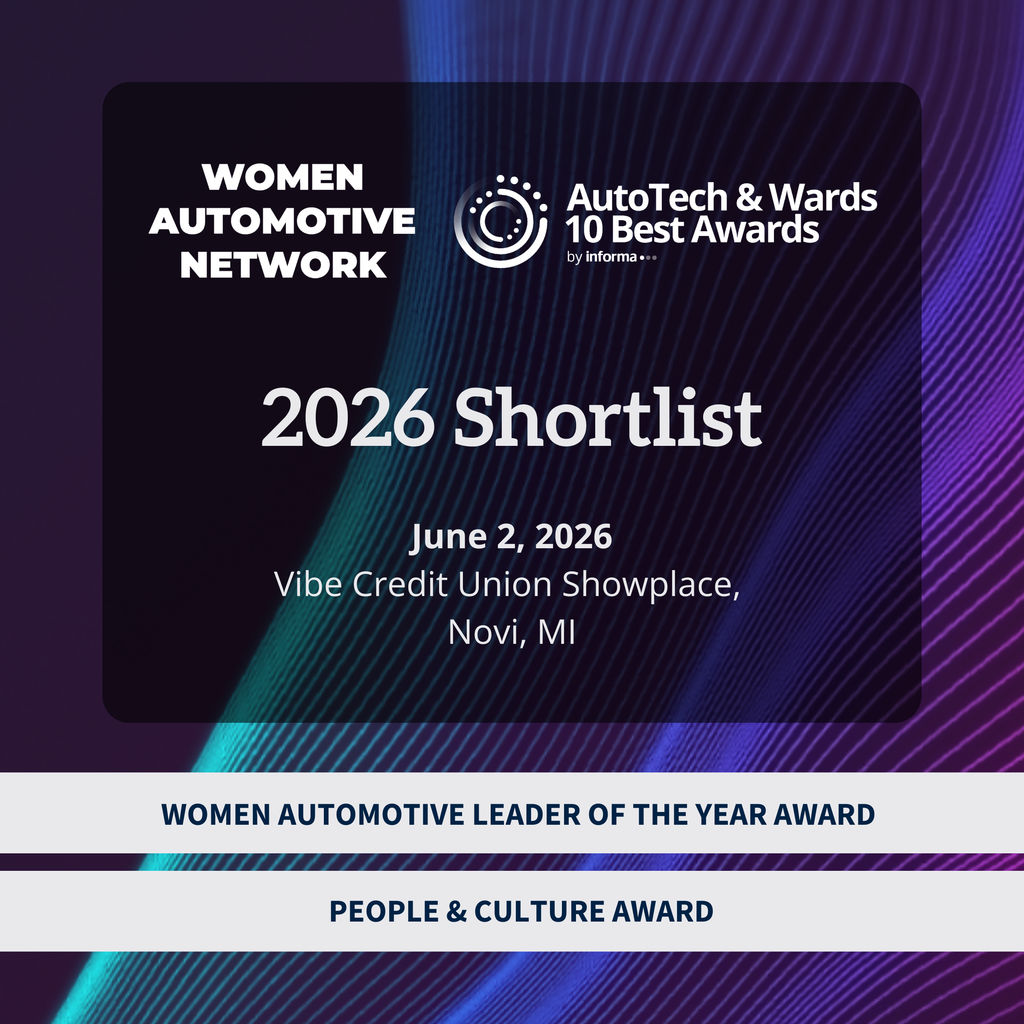 Women Automotive Network Award Shortlist Announced
