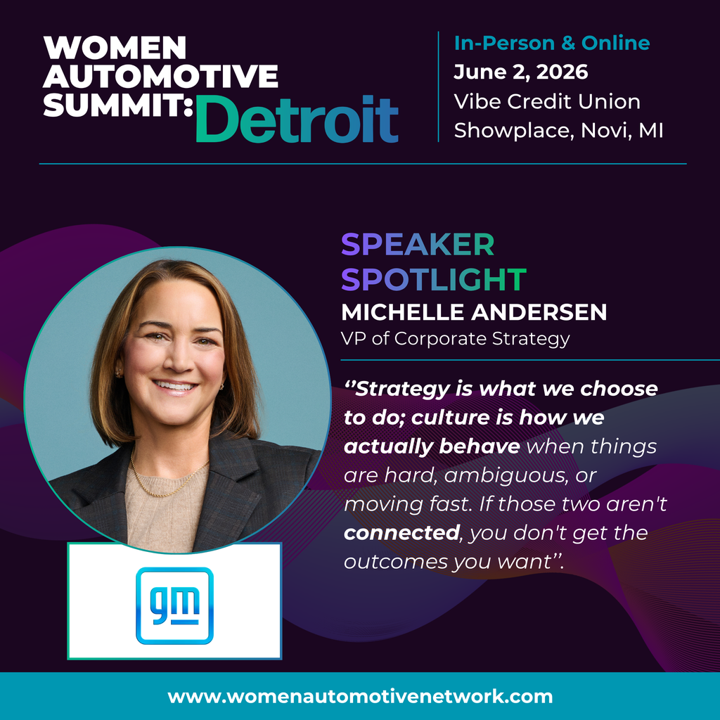 Strategy, Culture and the Systems View with Michelle Andersen, VP of Corporate Strategy - General Motors