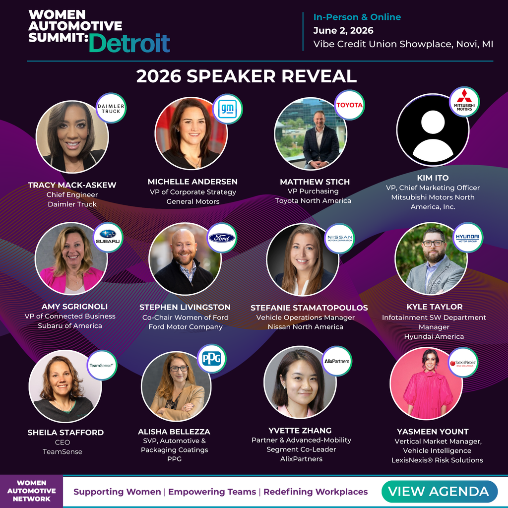Women Automotive Network: Detroit Summit 2026 Agenda Announced
