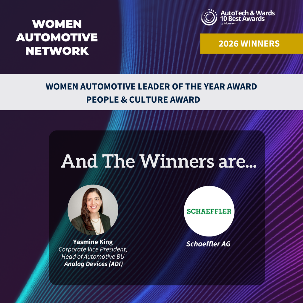 Recognising Excellence: Yasmine King and Schaeffler Named 2026 Women Automotive Network Award Winners