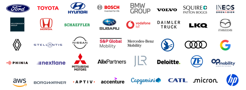 Partner and member organisations of the Women Automotive Network